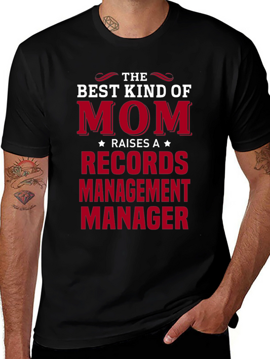 Records Management Manager Mom T-Shirt