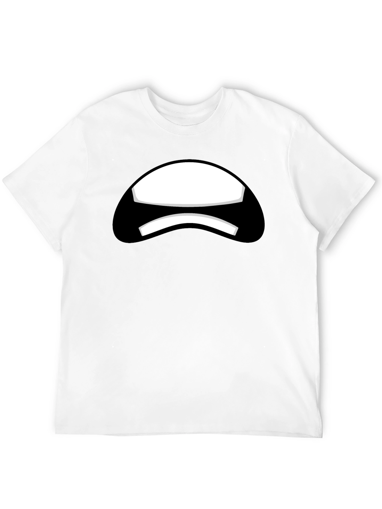 Sad Mouth Graphic T-Shirt - Express Yourself!