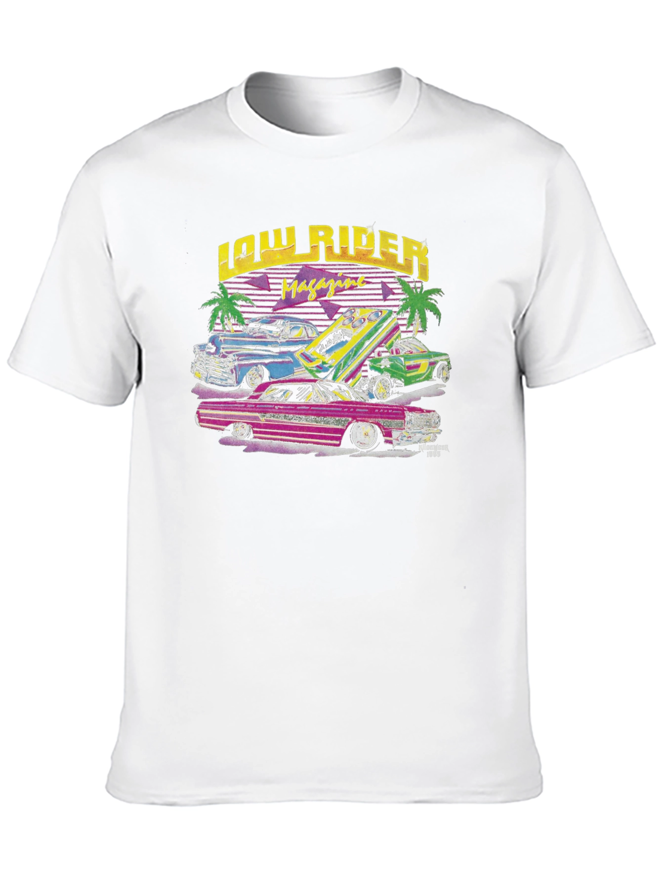 Lowrider Magazine T-Shirt Classic Car Tee