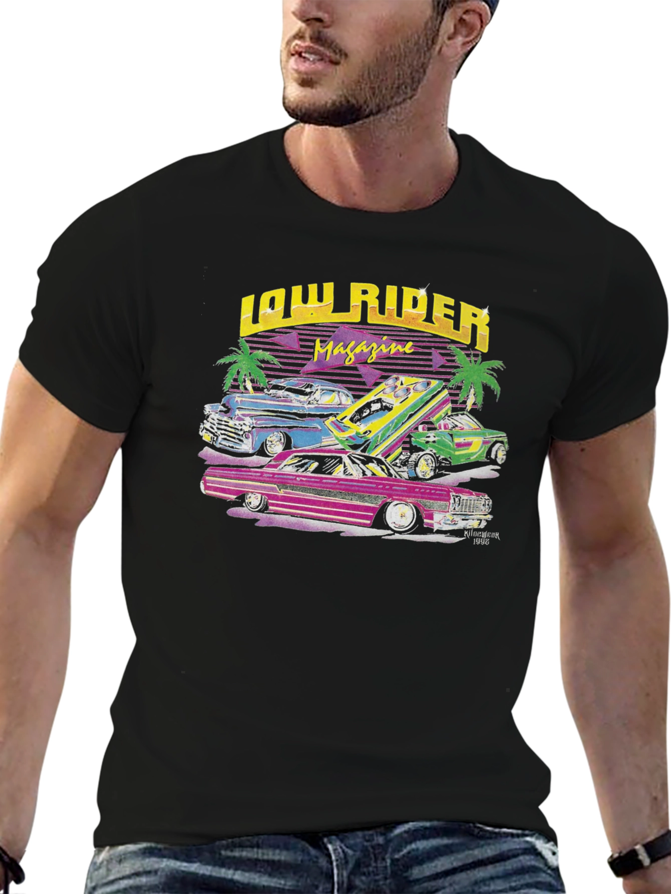 Lowrider Magazine T-Shirt Classic Car Tee
