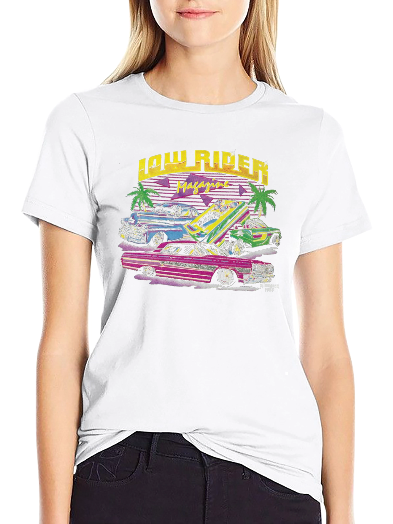 Lowrider Magazine T-Shirt Classic Car Tee