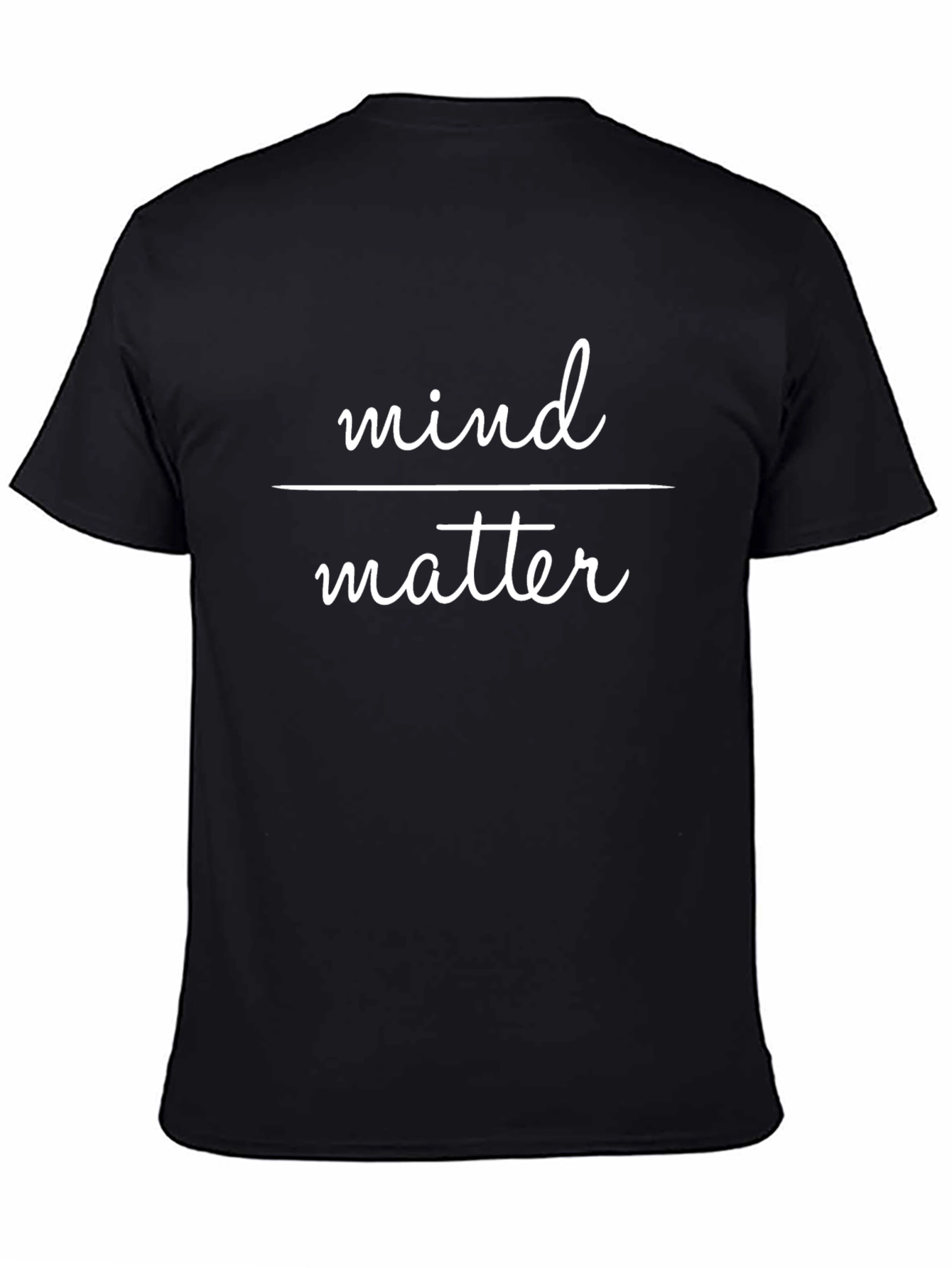 Mind Over Matter Graphic Tee - Black