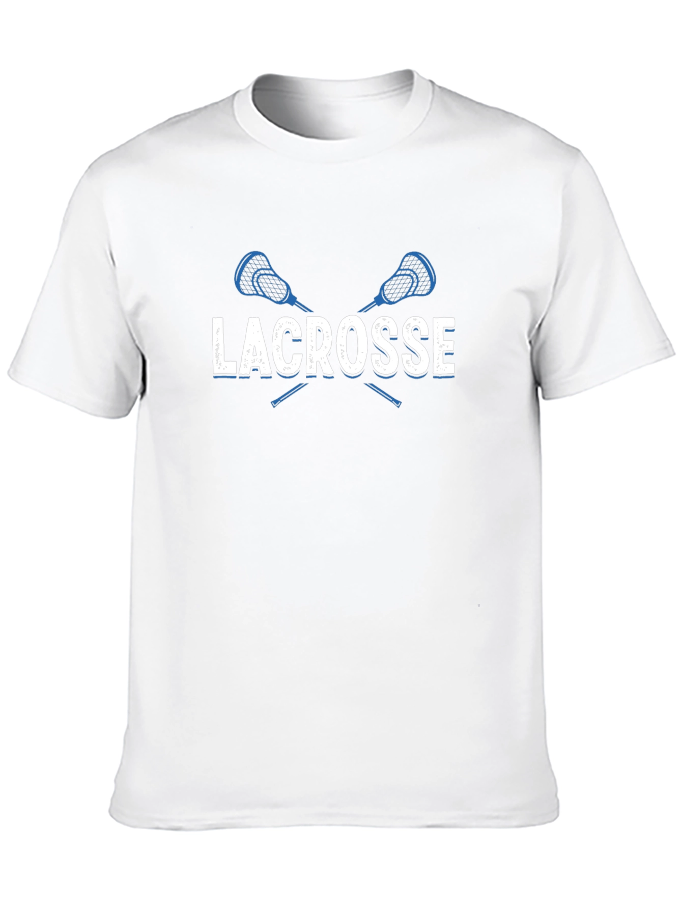 Lacrosse Sticks Graphic Tee - Sport Fan Apparel
