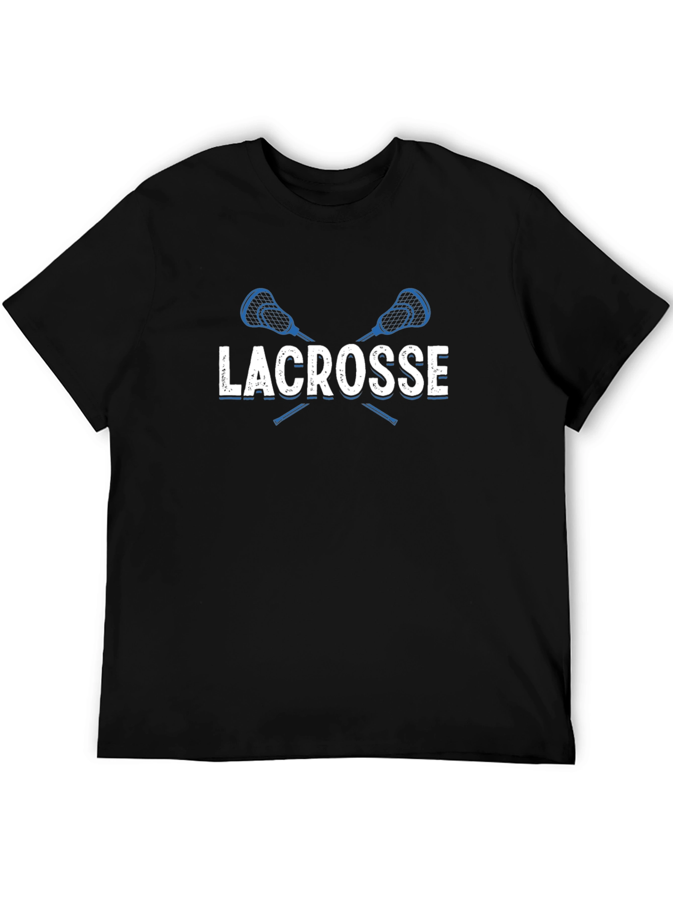 Lacrosse Sticks Graphic Tee - Sport Fan Apparel