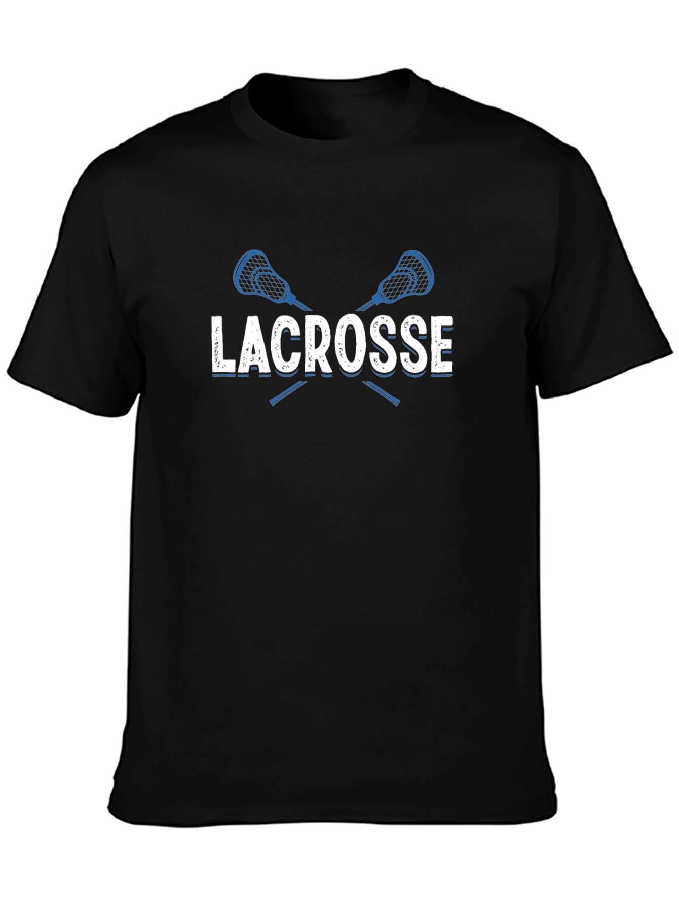Lacrosse Sticks Graphic Tee - Sport Fan Apparel