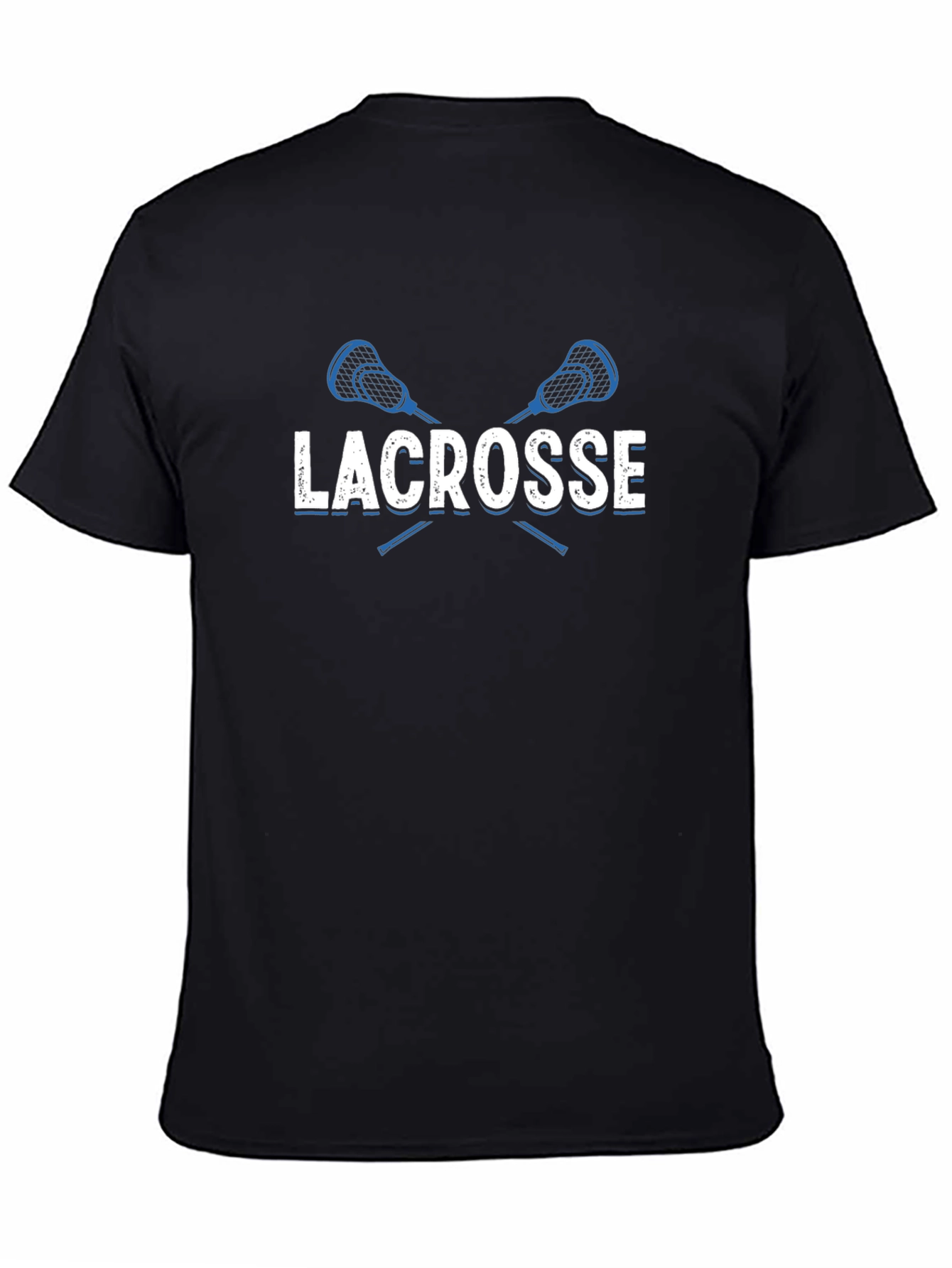 Lacrosse Sticks Graphic Tee - Sport Fan Apparel