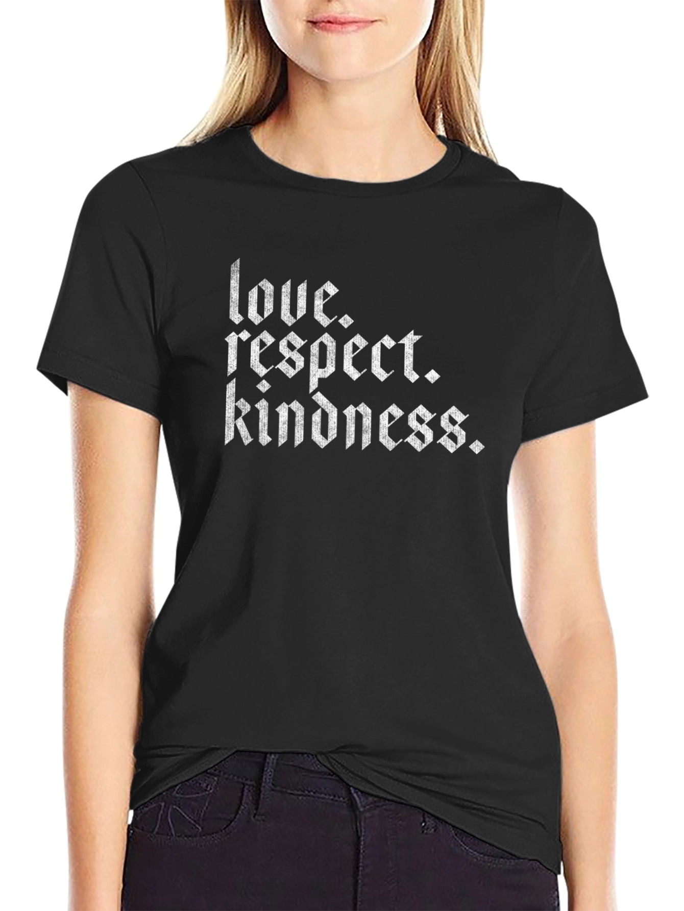 Love Respect Kindness Graphic Tee