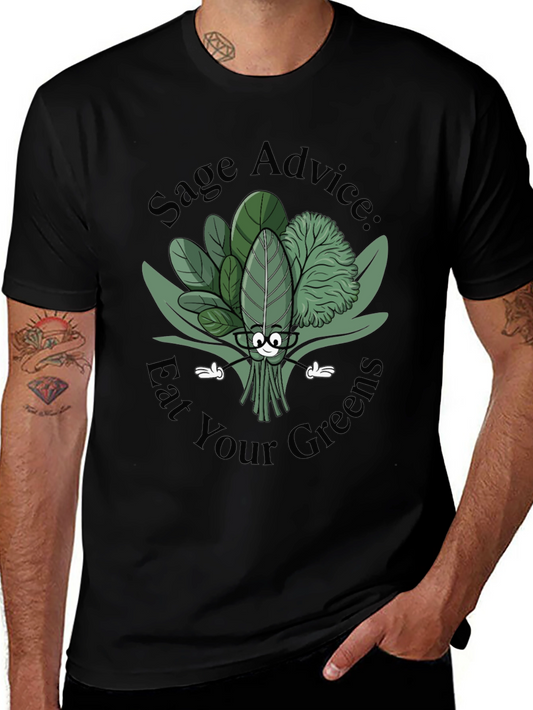 Sage Advice Eat Your Greens Graphic Tee