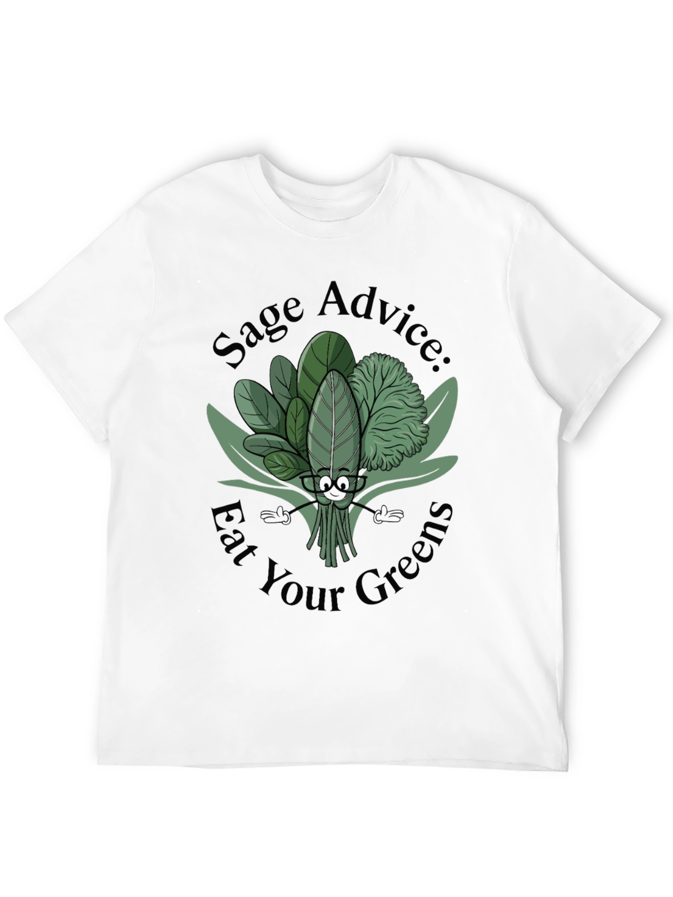 Sage Advice Eat Your Greens Graphic Tee
