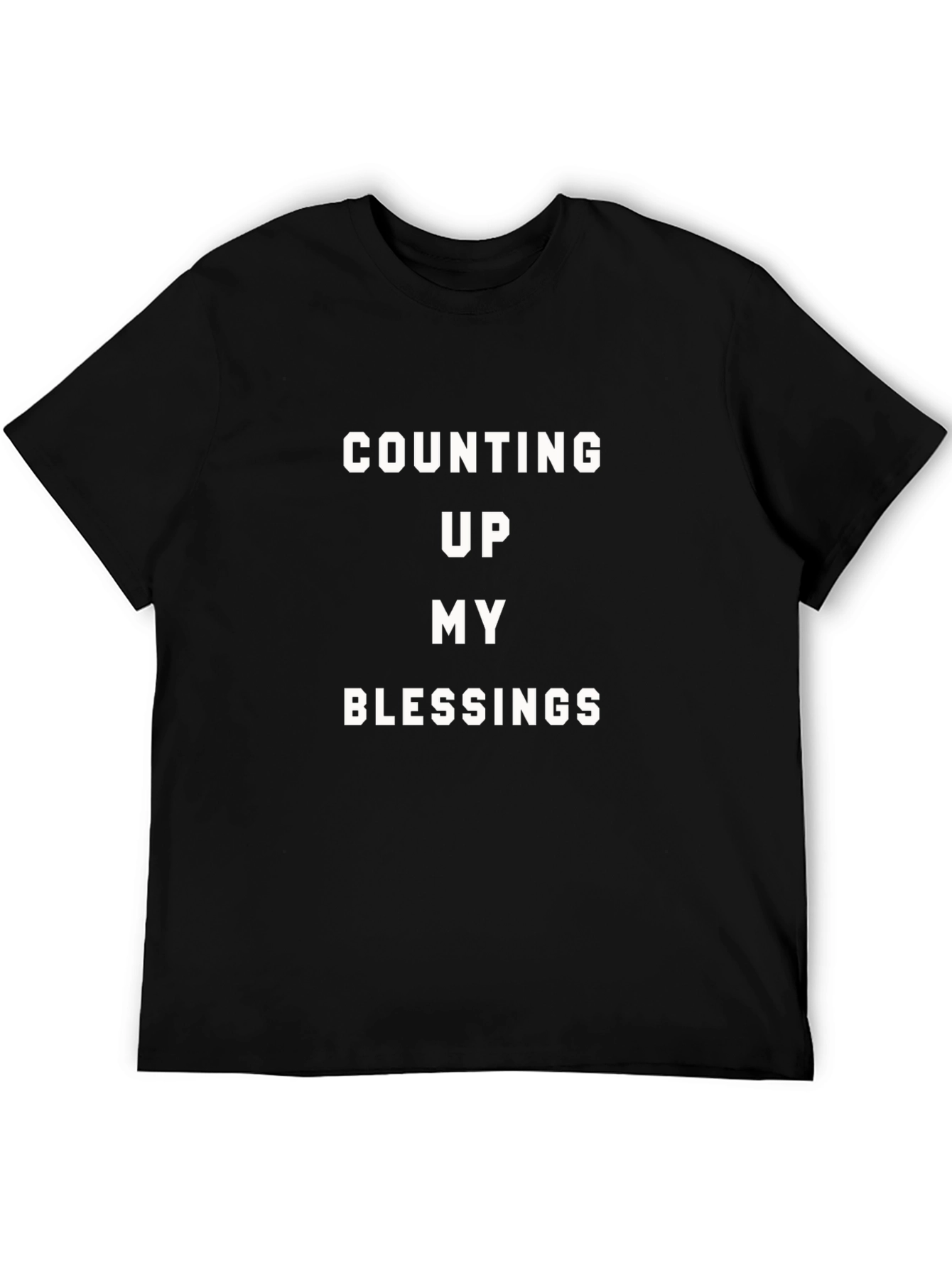 Counting My Blessings Graphic Tee - Casual Comfort