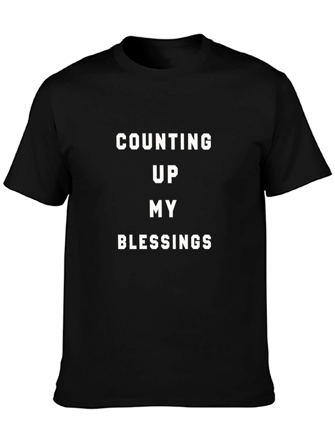 Counting My Blessings Graphic Tee - Casual Comfort