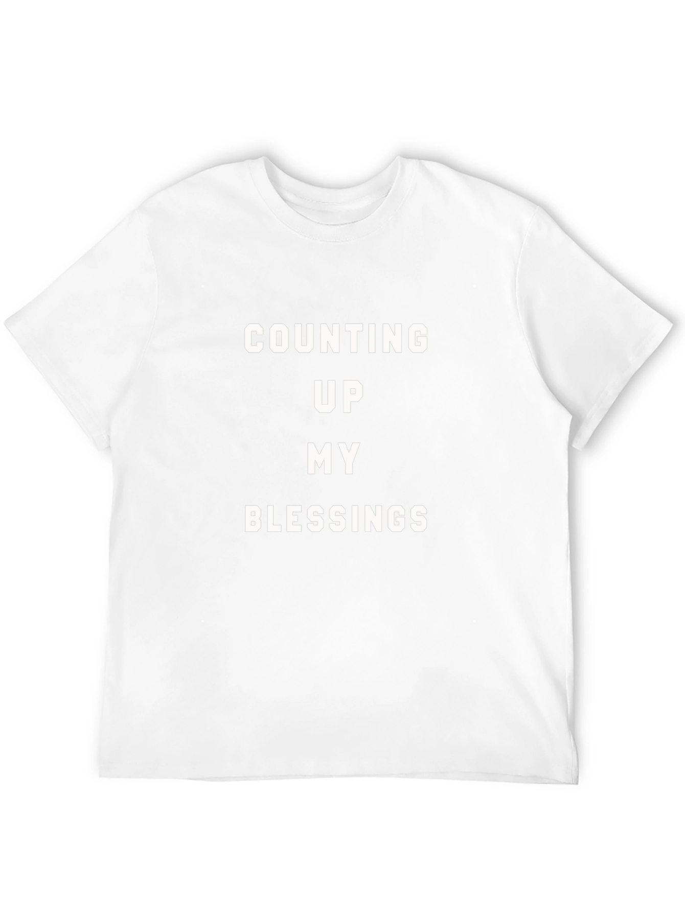 Counting My Blessings Graphic Tee - Casual Comfort