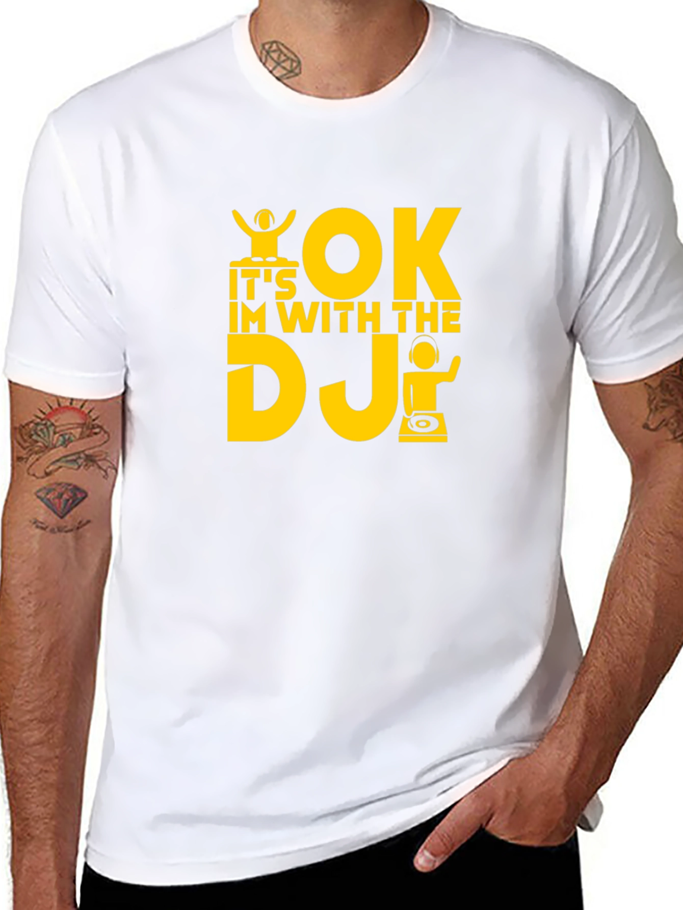 Its OK Im With The DJ T-Shirt