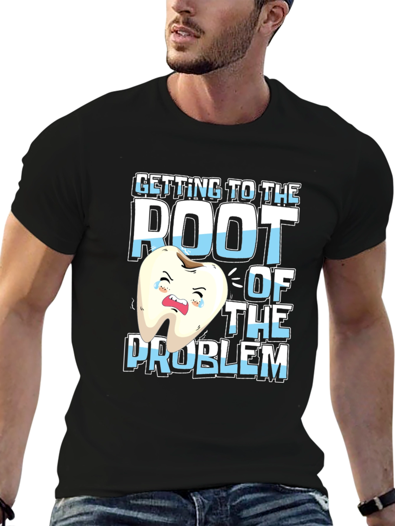 Root of the Problem Funny Dentist T-Shirt