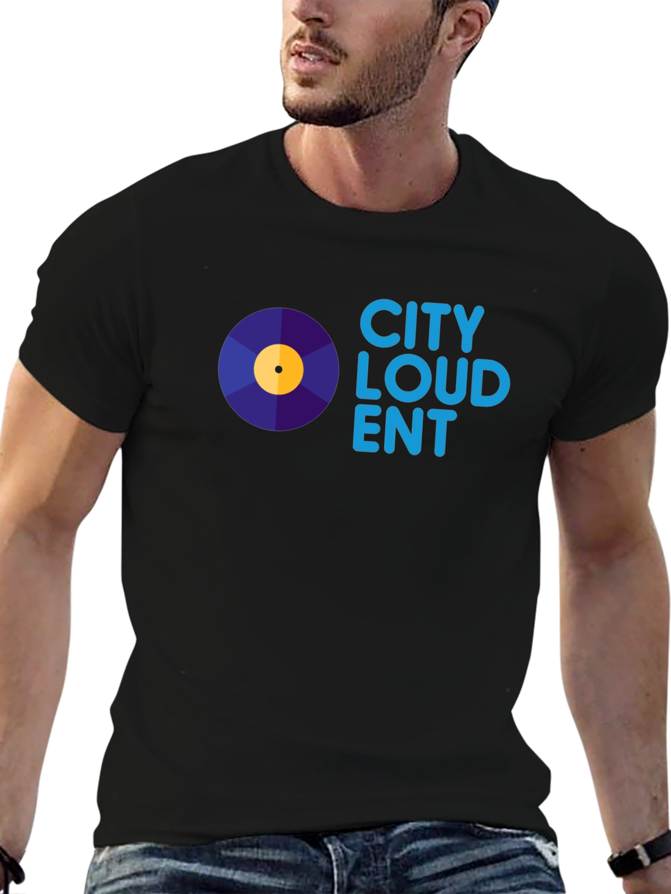 City Loud Ent Graphic Tee - Black