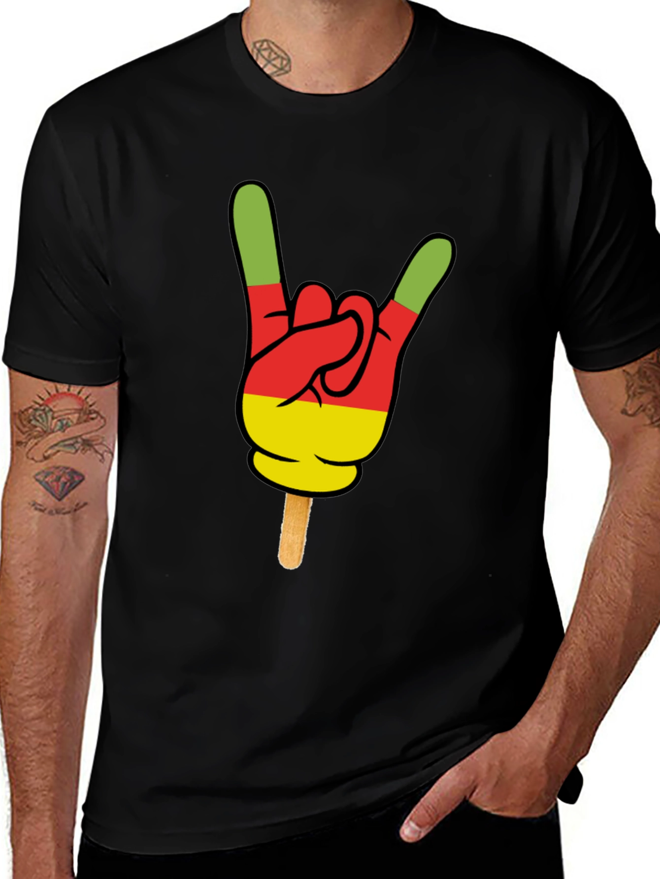 Rock On Popsicle Graphic Tee