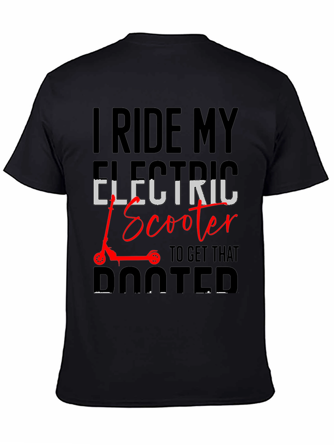 Electric Scooter Rider Graphic Tee