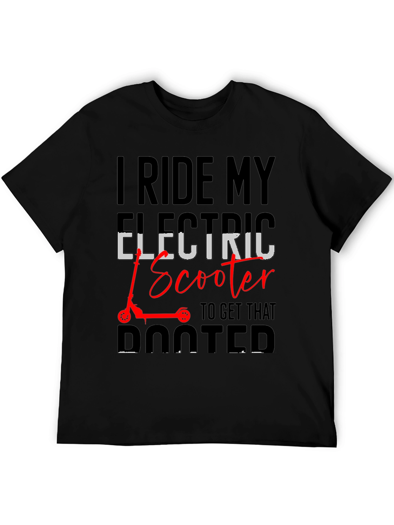 Electric Scooter Rider Graphic Tee