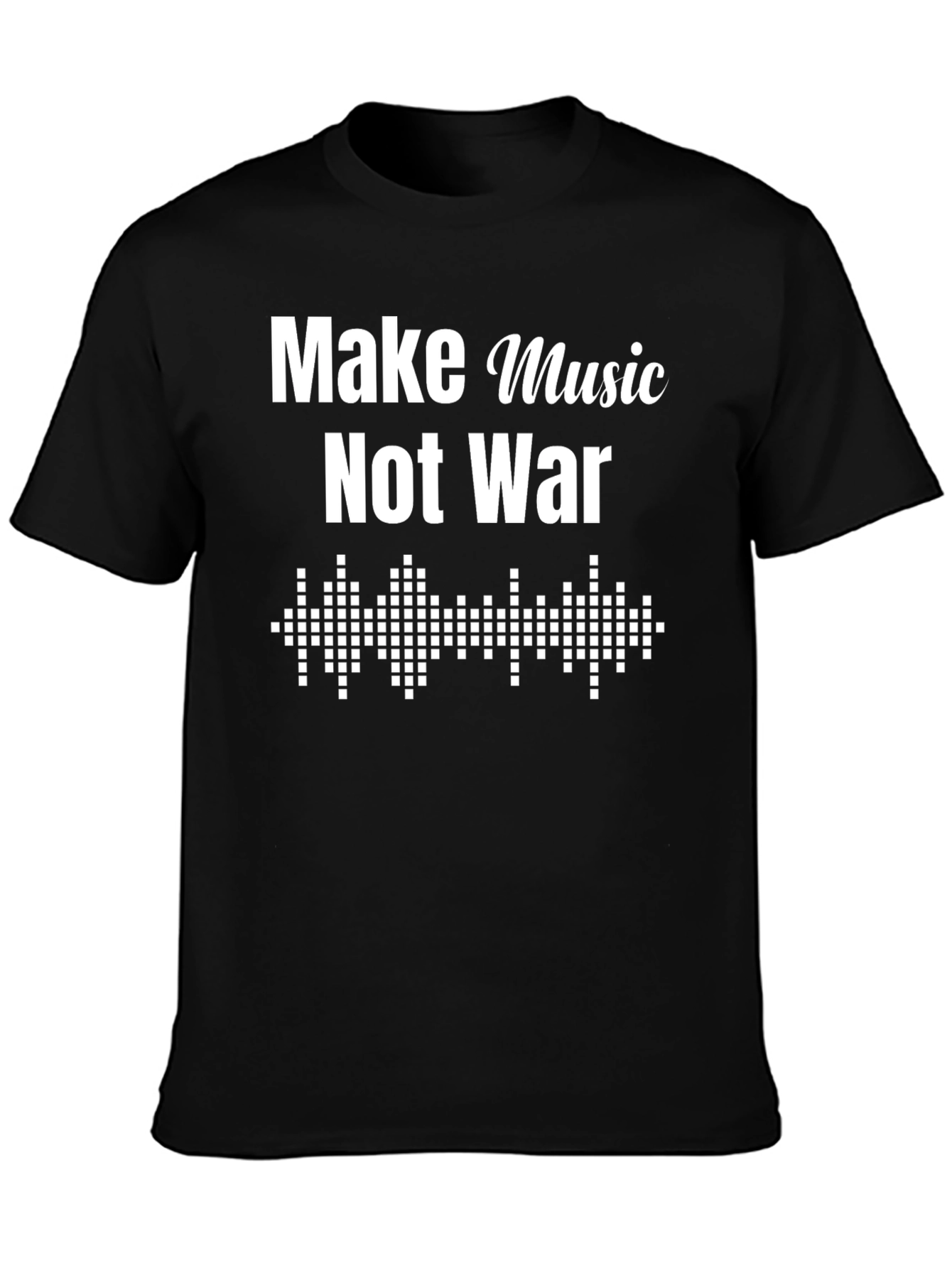 Make Music Not War Graphic Tee