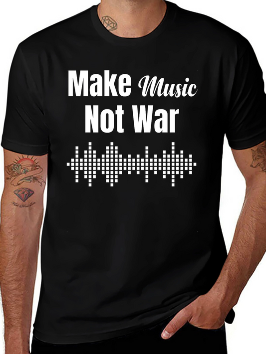Make Music Not War Graphic Tee