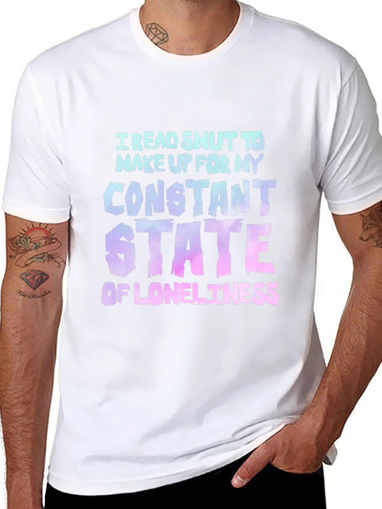 I Read Smut Graphic T-Shirt - Humor Tee