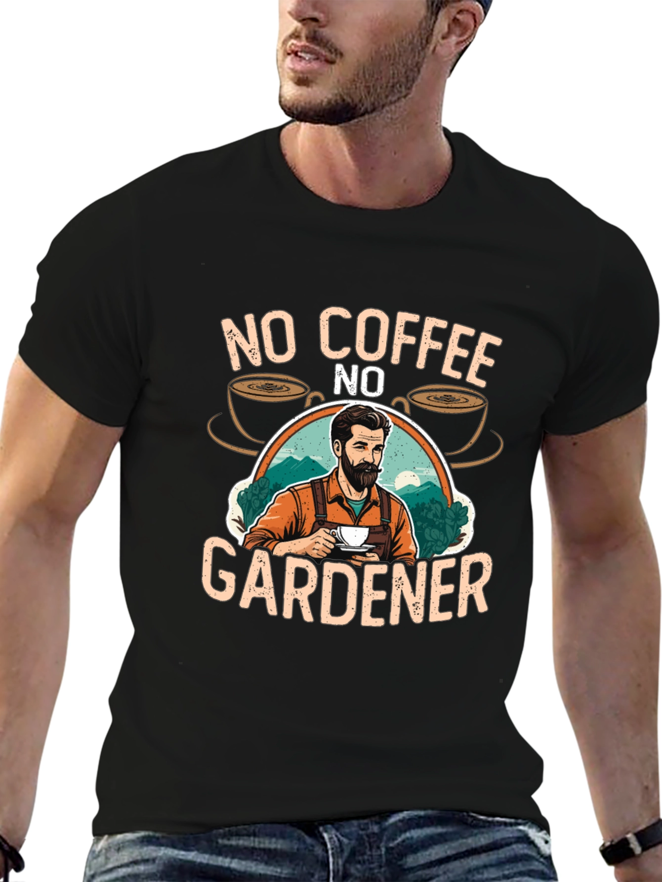 No Coffee No Gardener Graphic Tee