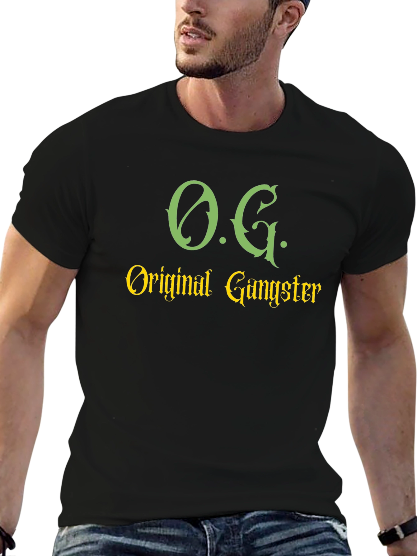O.G. Original Gangster Black T-Shirt