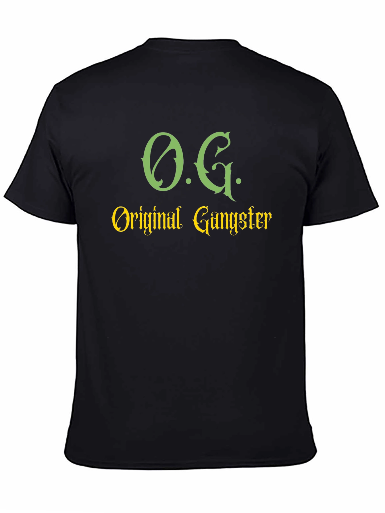 O.G. Original Gangster Black T-Shirt