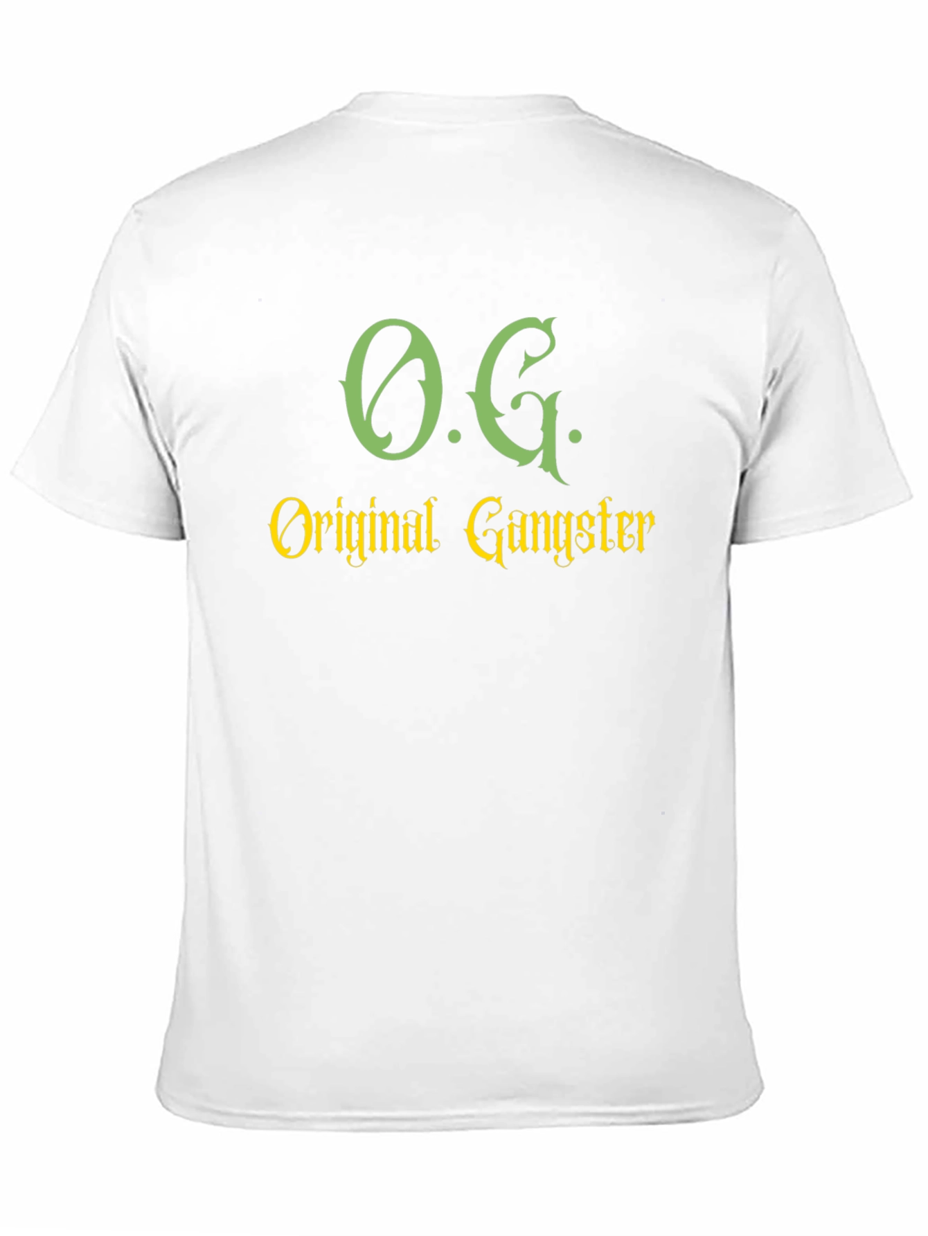 O.G. Original Gangster Black T-Shirt