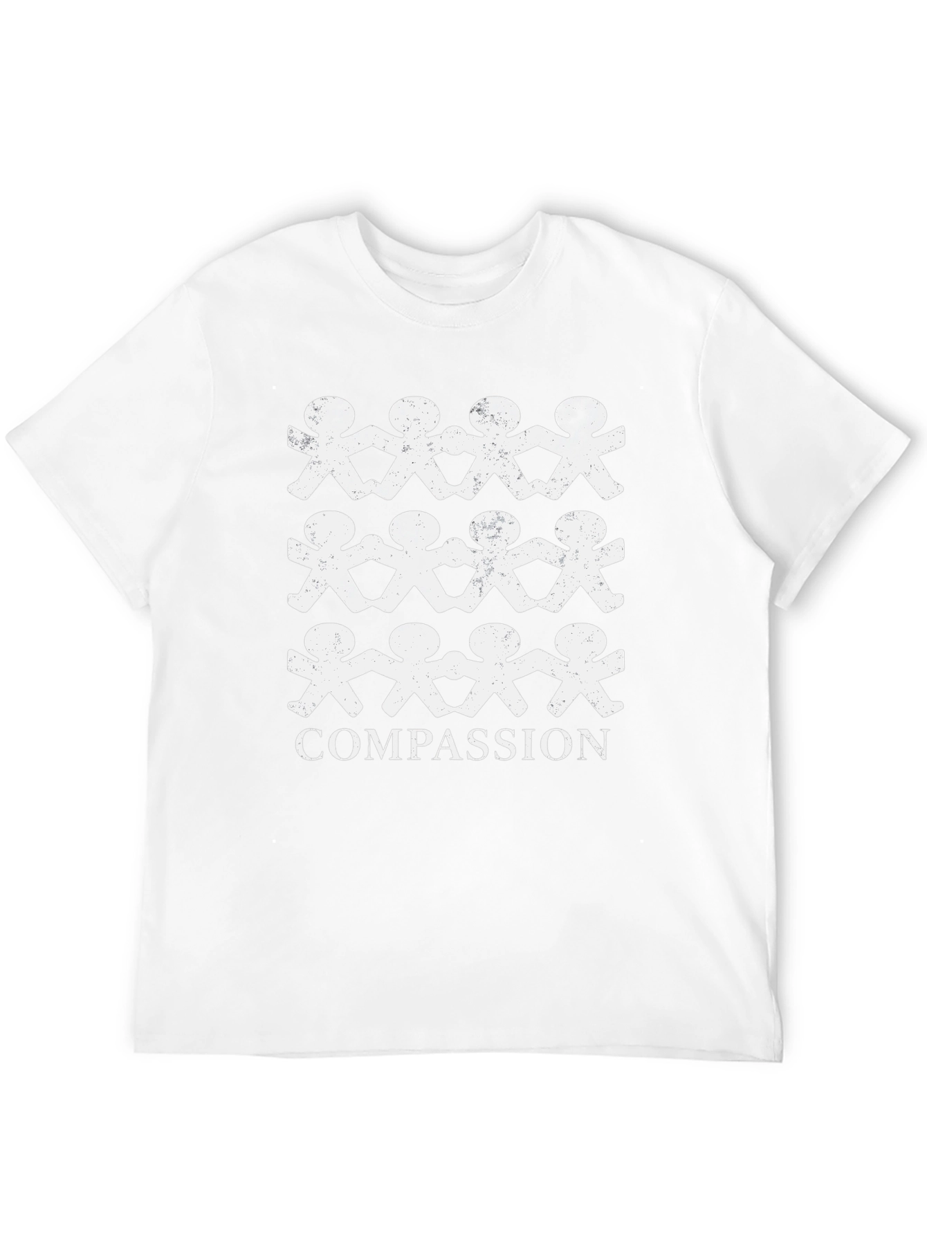 Compassion Graphic Tee - Black Cotton T-Shirt