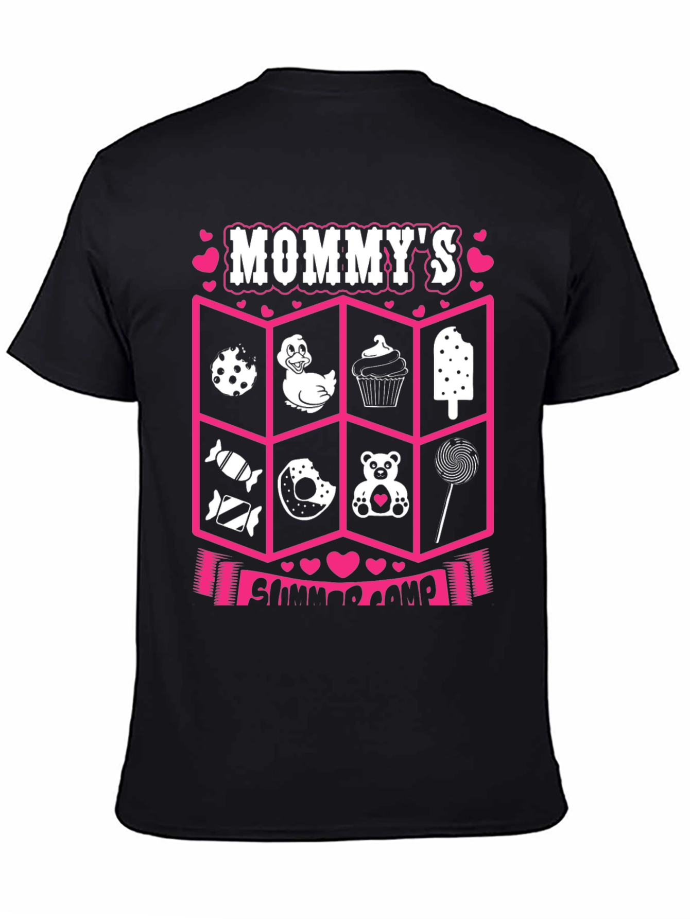 Mommys Summer Camp Graphic Tee