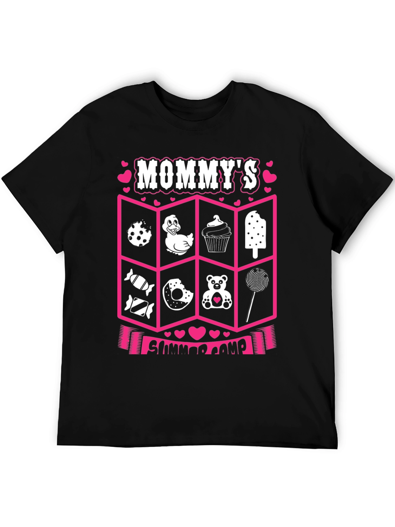 Mommys Summer Camp Graphic Tee
