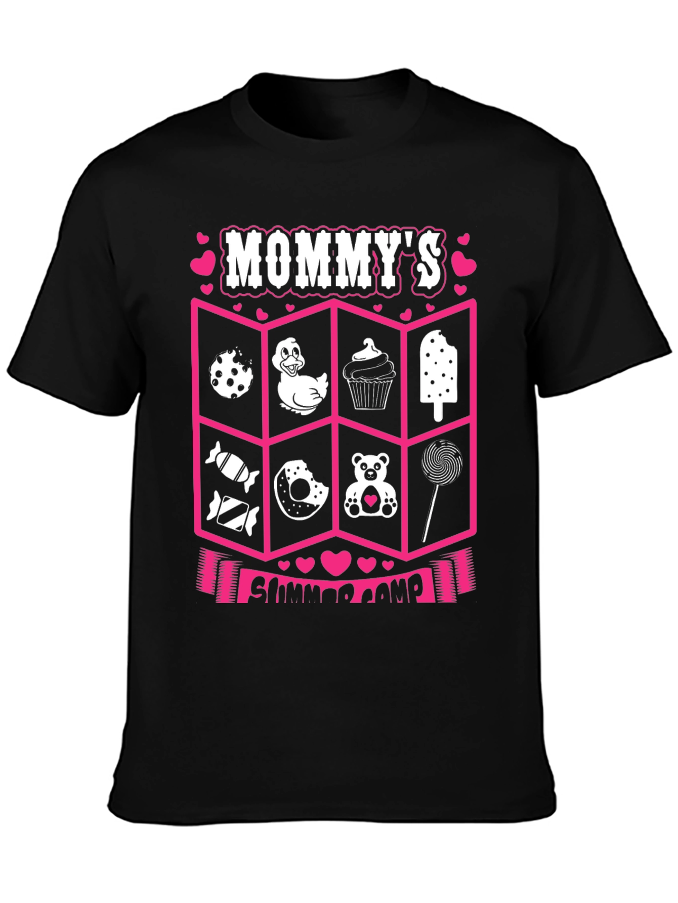 Mommys Summer Camp Graphic Tee