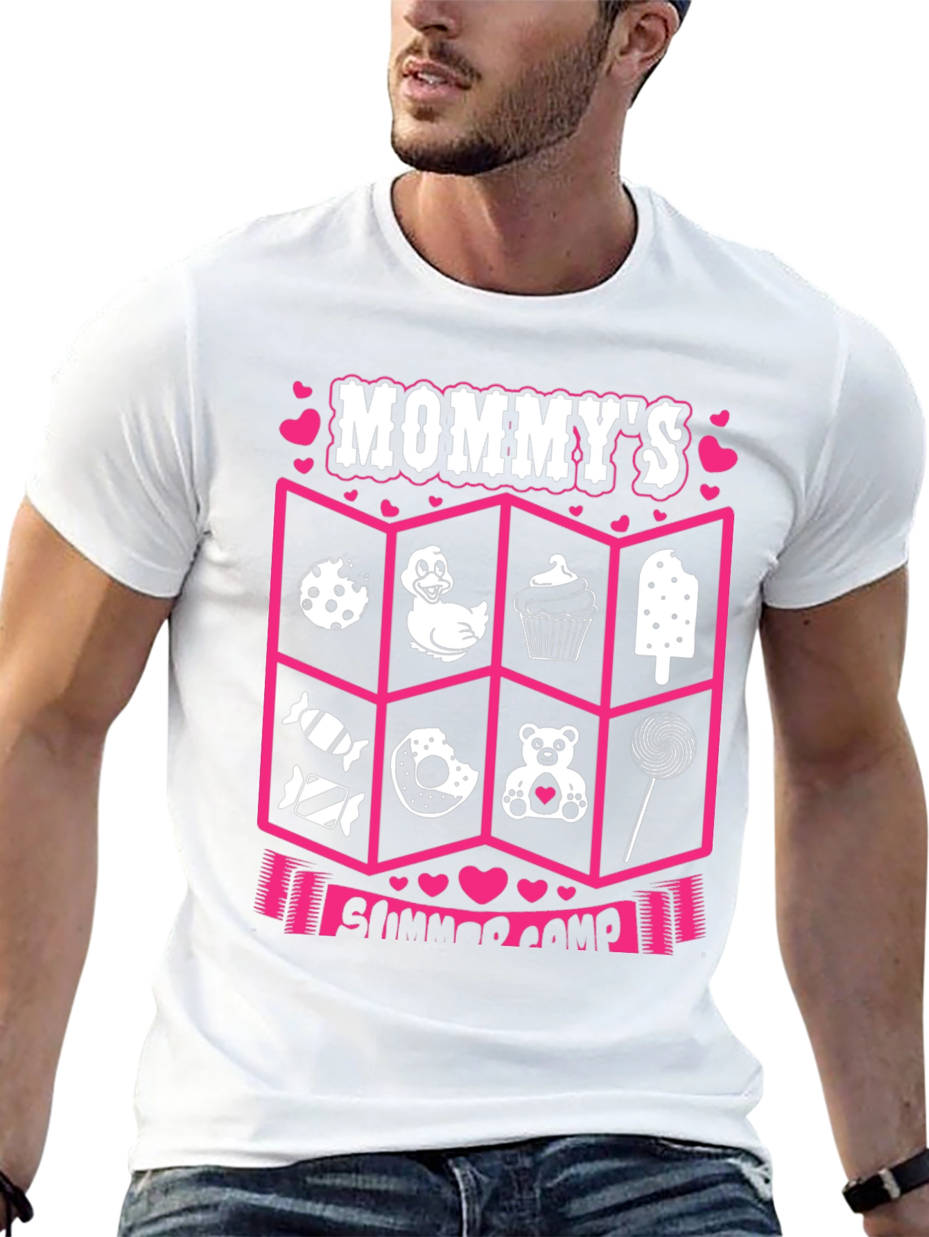 Mommys Summer Camp Graphic Tee