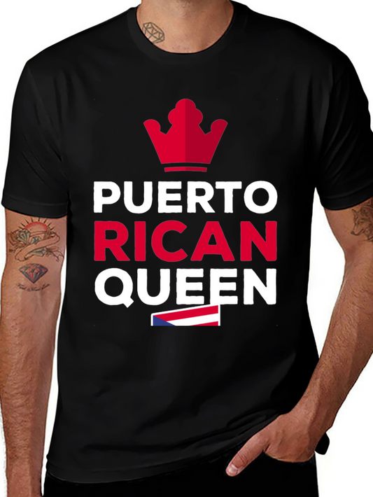 Puerto Rican Queen Graphic T-Shirt