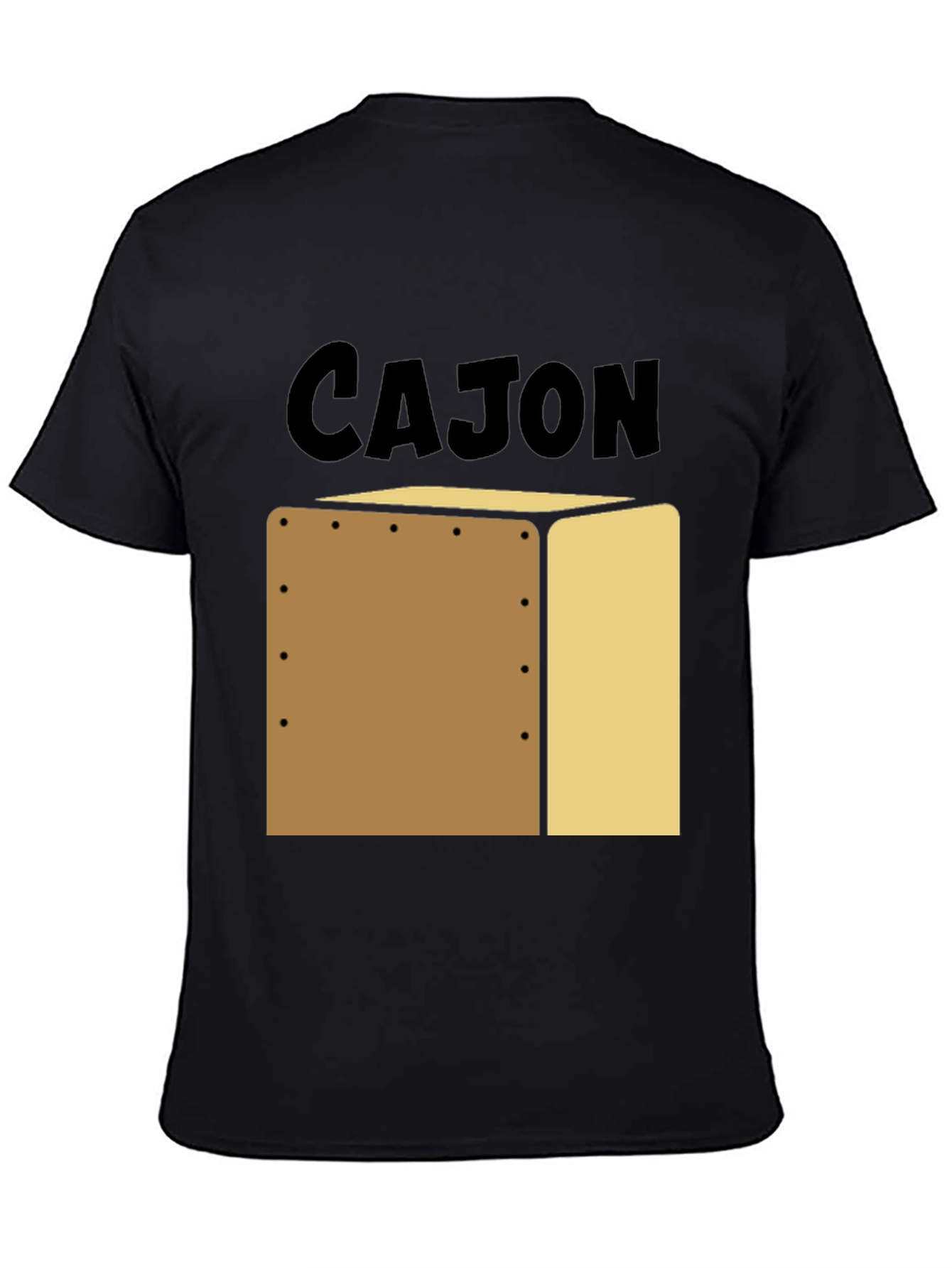Cajon Drum Instrument T-Shirt - Percussion Music Tee
