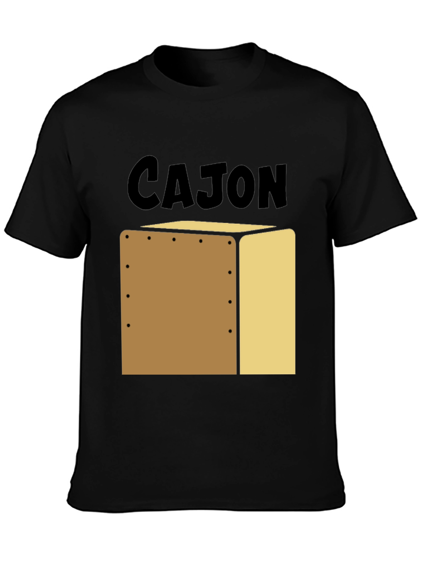 Cajon Drum Instrument T-Shirt - Percussion Music Tee