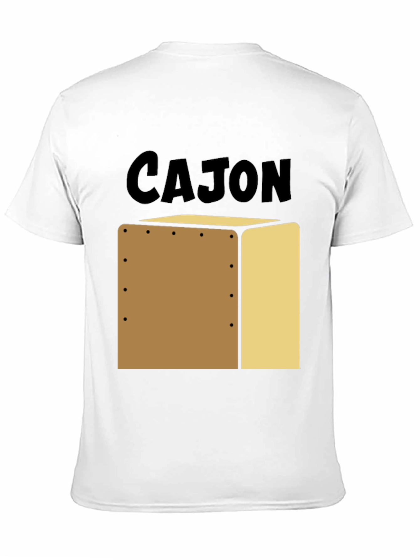 Cajon Drum Instrument T-Shirt - Percussion Music Tee