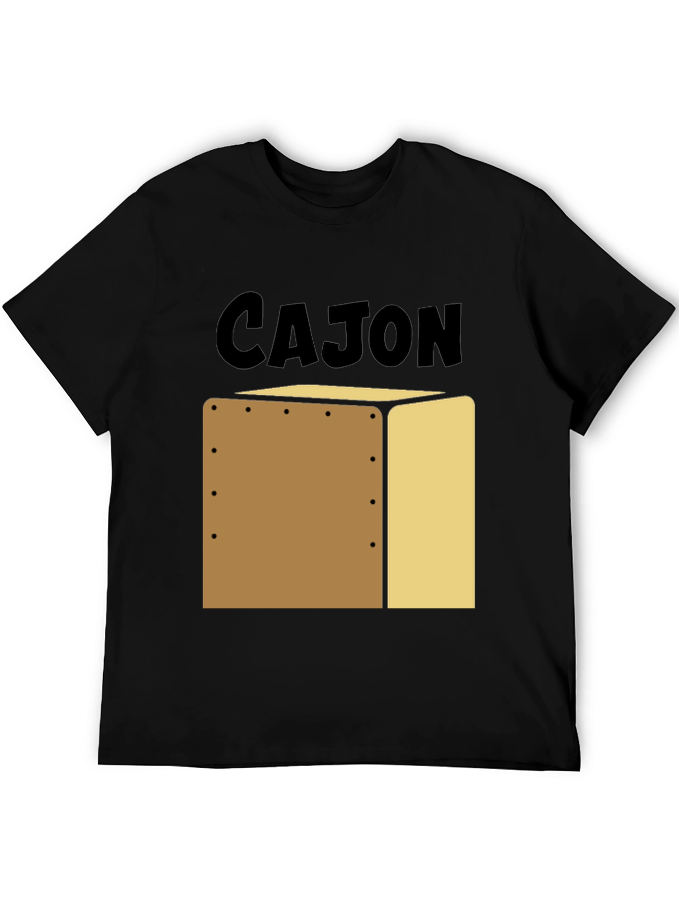 Cajon Drum Instrument T-Shirt - Percussion Music Tee