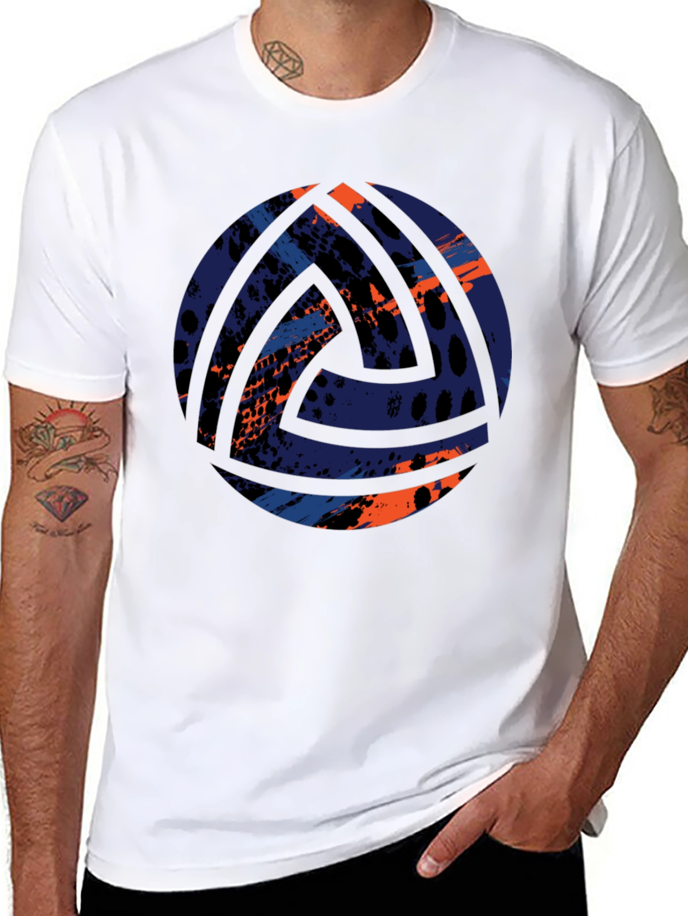 Volleyball Graphic Tee - Stylish Sport Shirt