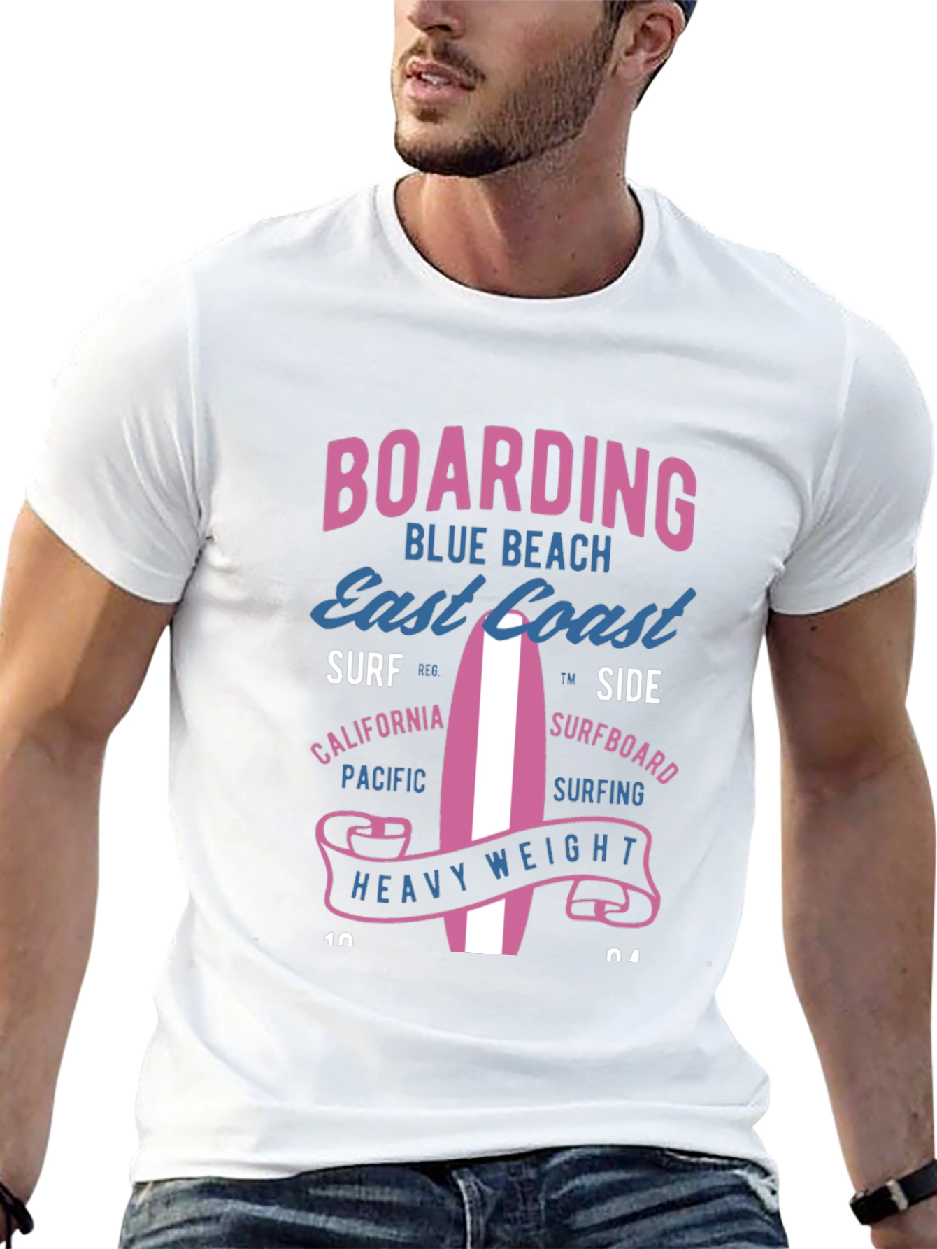 Boarding East Coast Surf T-Shirt