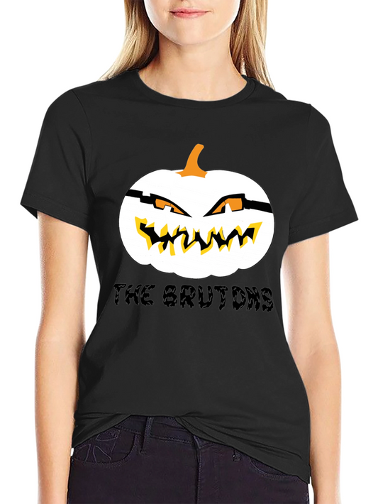 Halloween Pumpkin Graphic Tee -  The Brutons