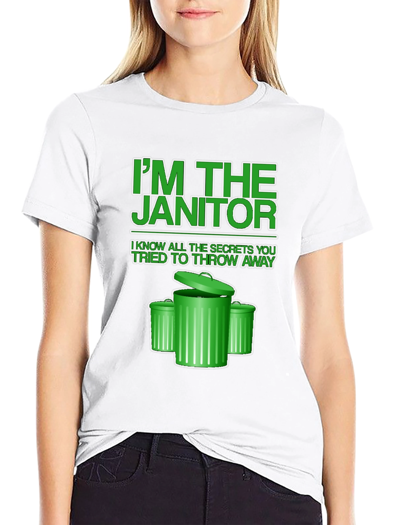 Im the Janitor T-Shirt - Novelty Graphic Tee