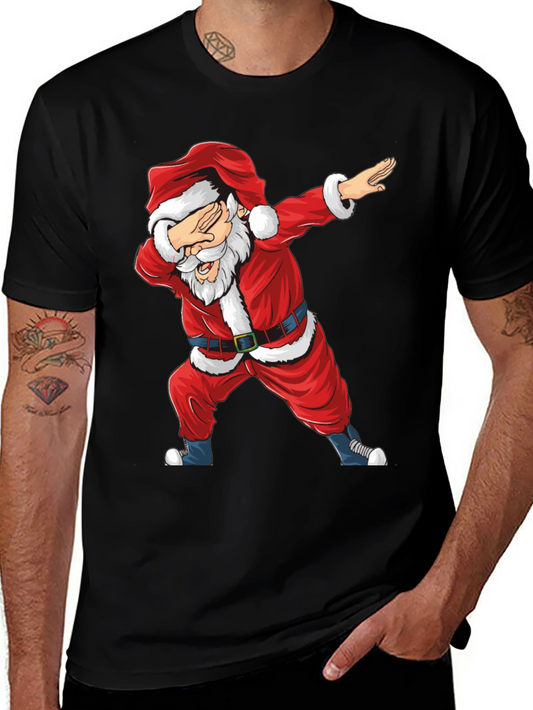 Dabbing Santa T-Shirt - Christmas Holiday Tee
