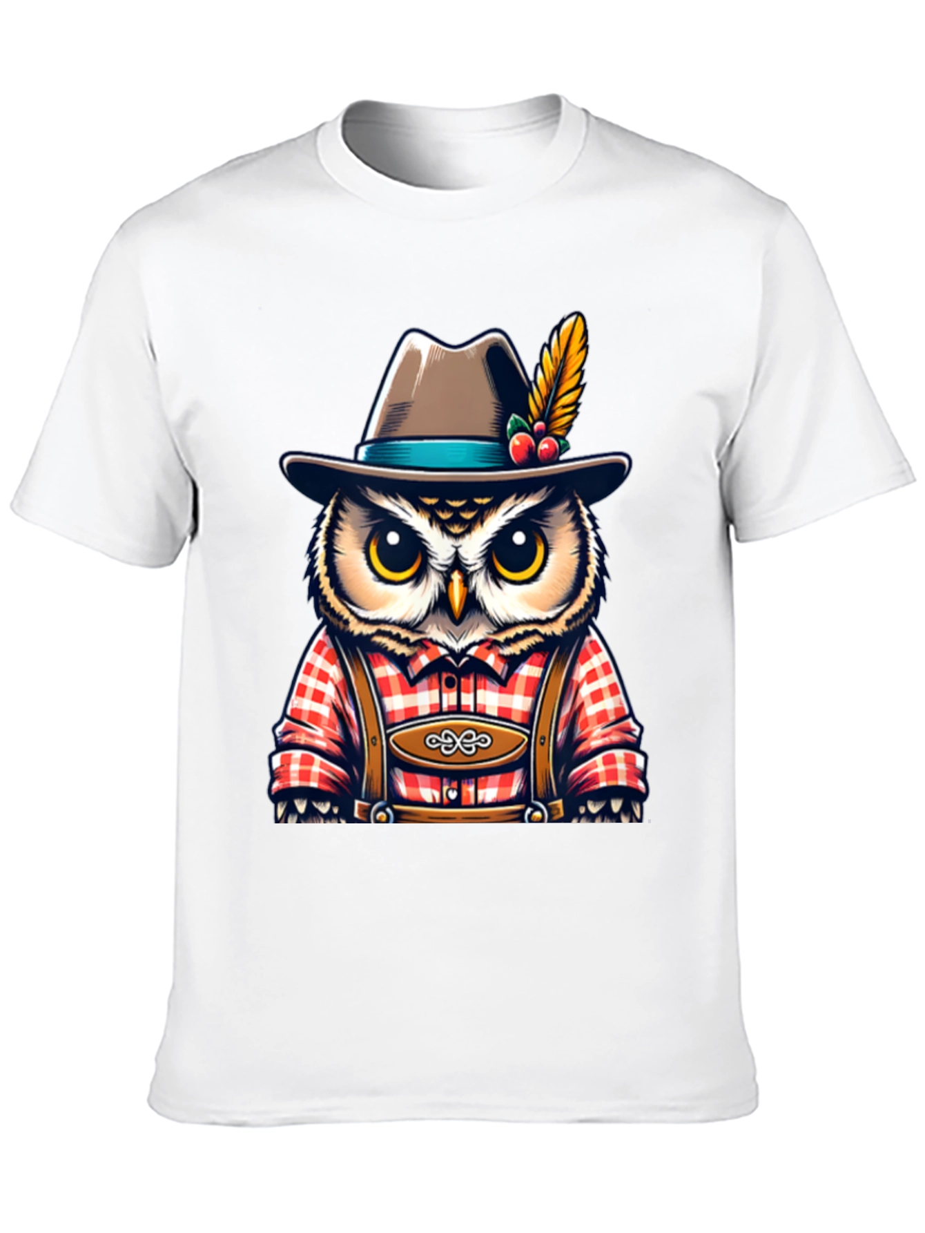 Owl Oktoberfest T-Shirt - Bavarian Style