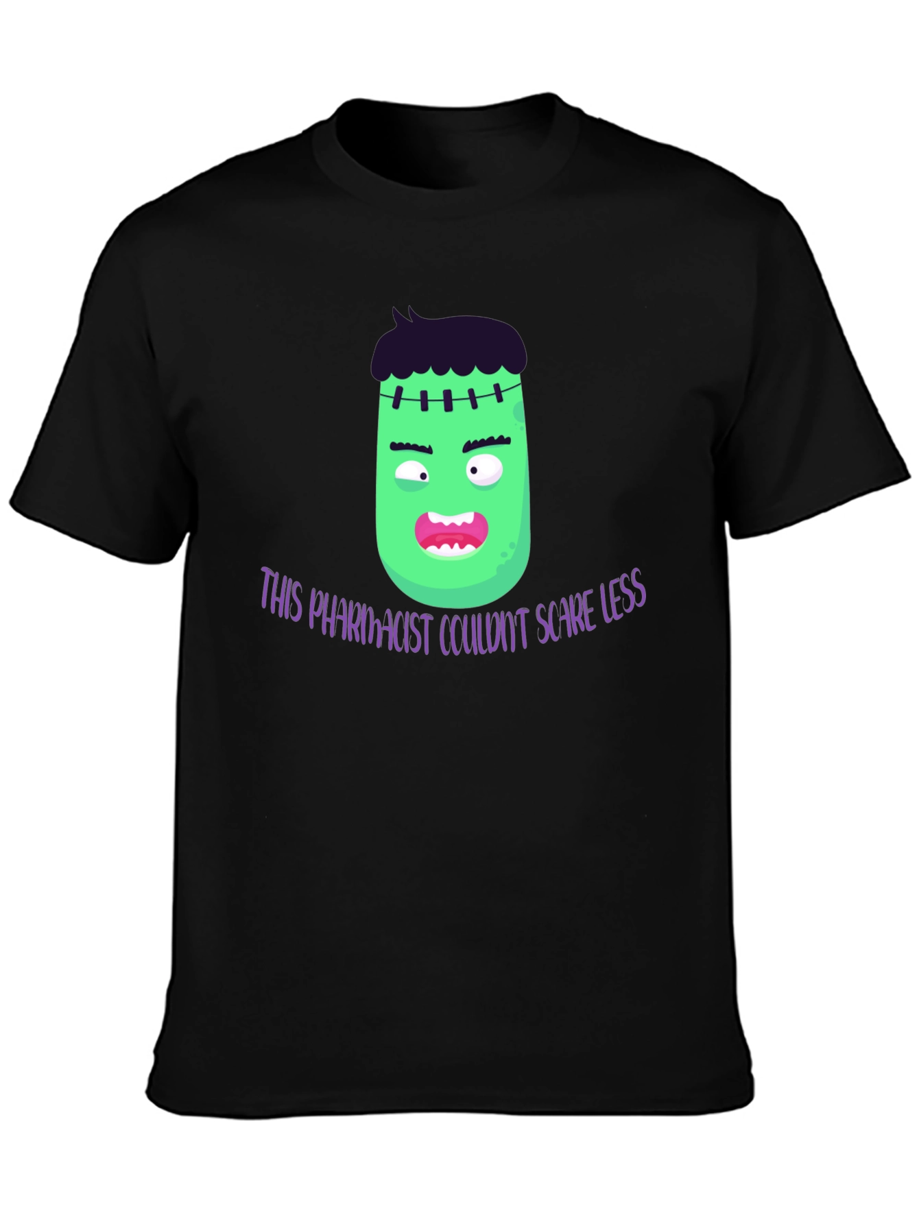Halloween Pharmacist Frankenstein Graphic Tee