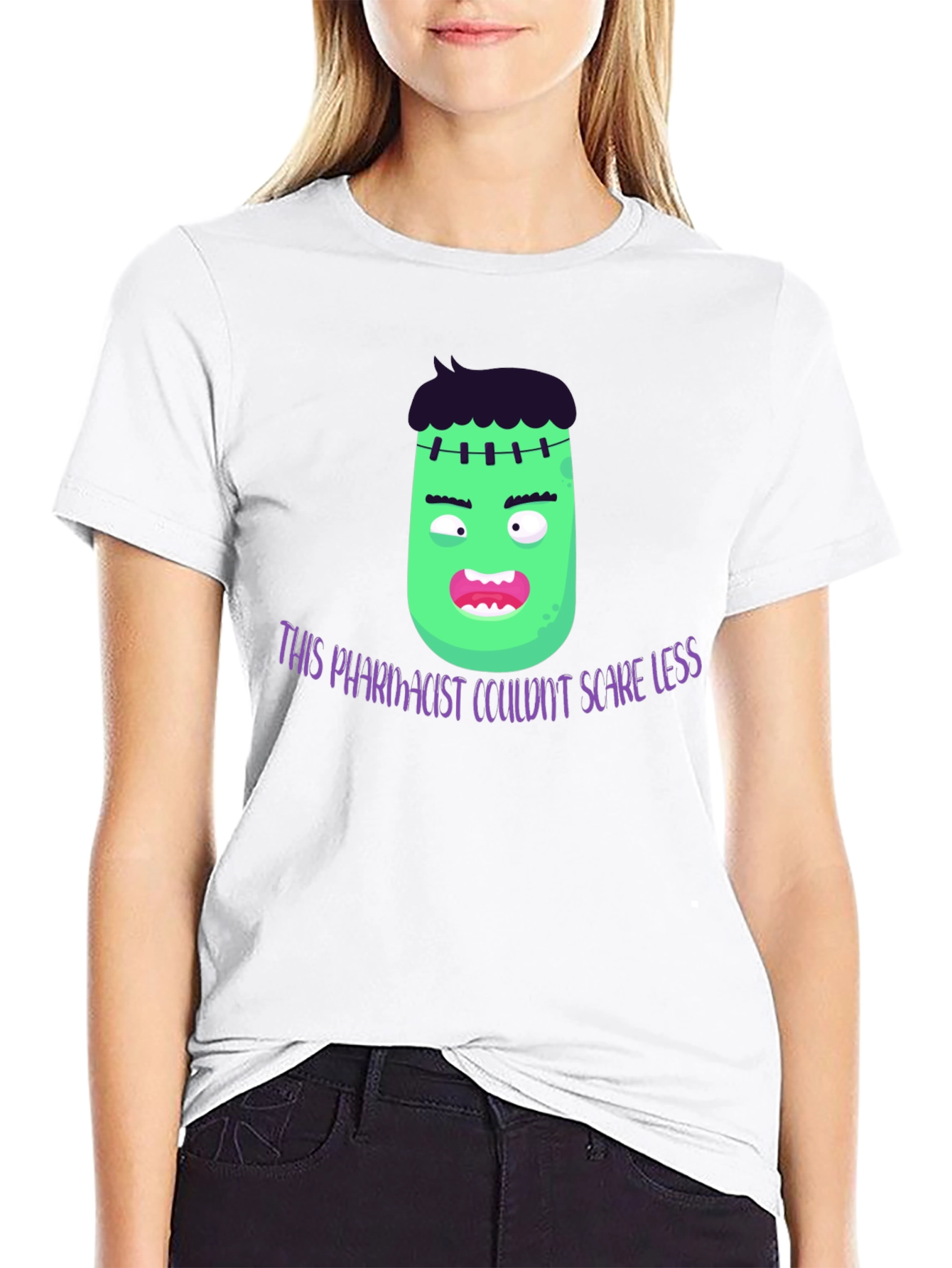 Halloween Pharmacist Frankenstein Graphic Tee