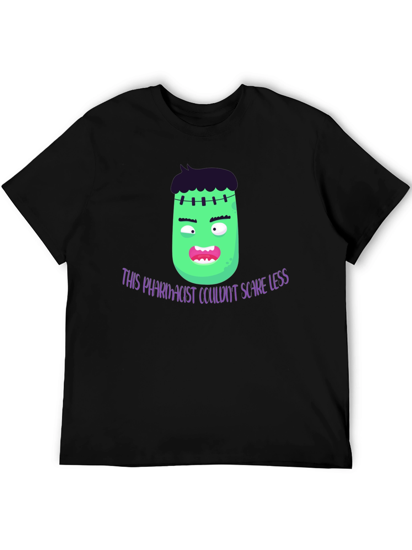 Halloween Pharmacist Frankenstein Graphic Tee