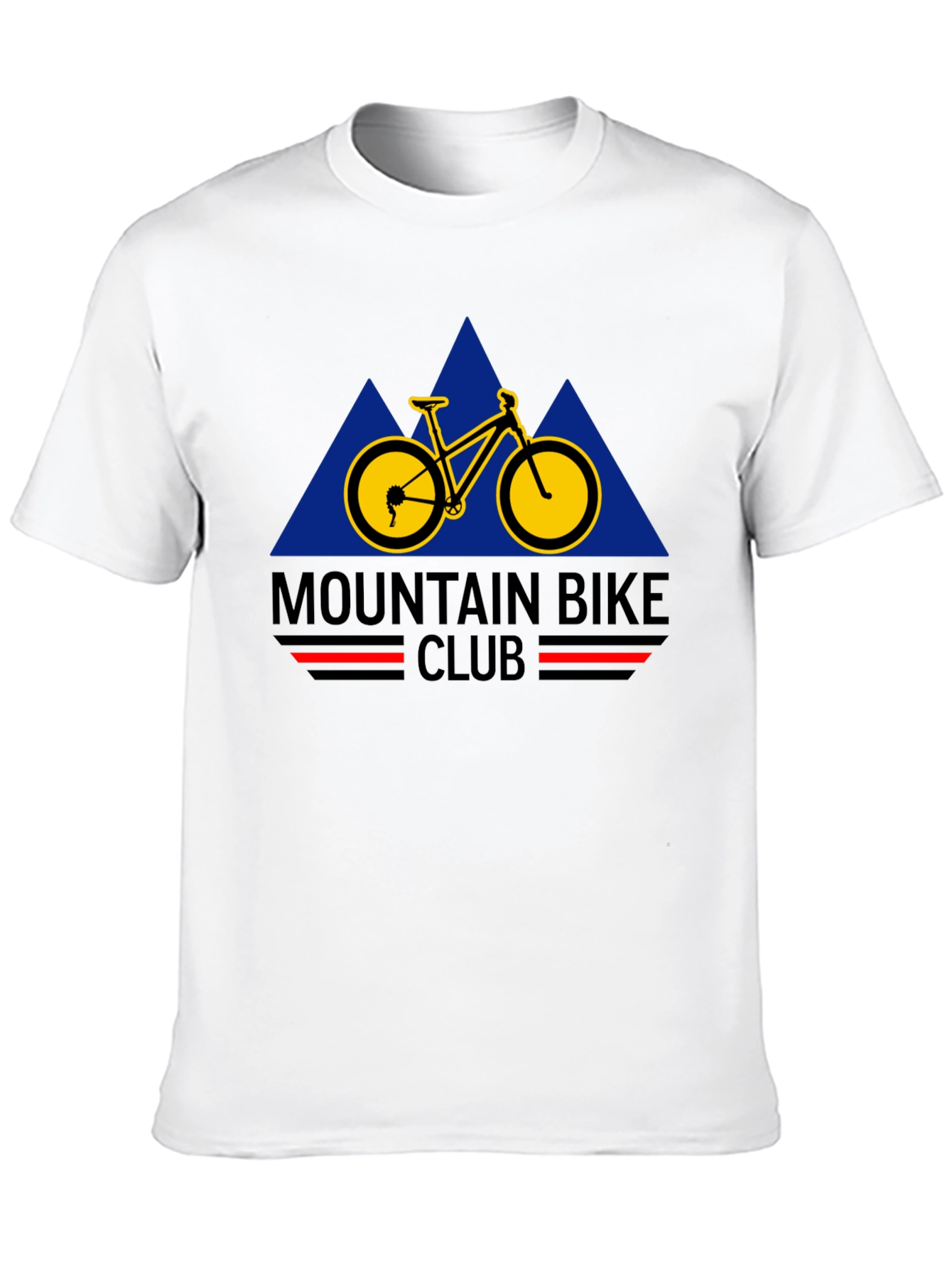 Mountain Bike Club Black Graphic Tee