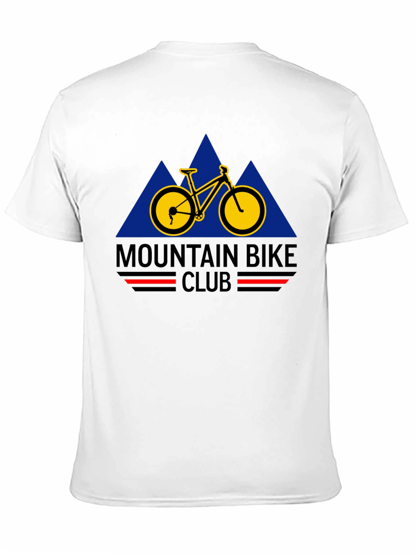 Mountain Bike Club Black Graphic Tee